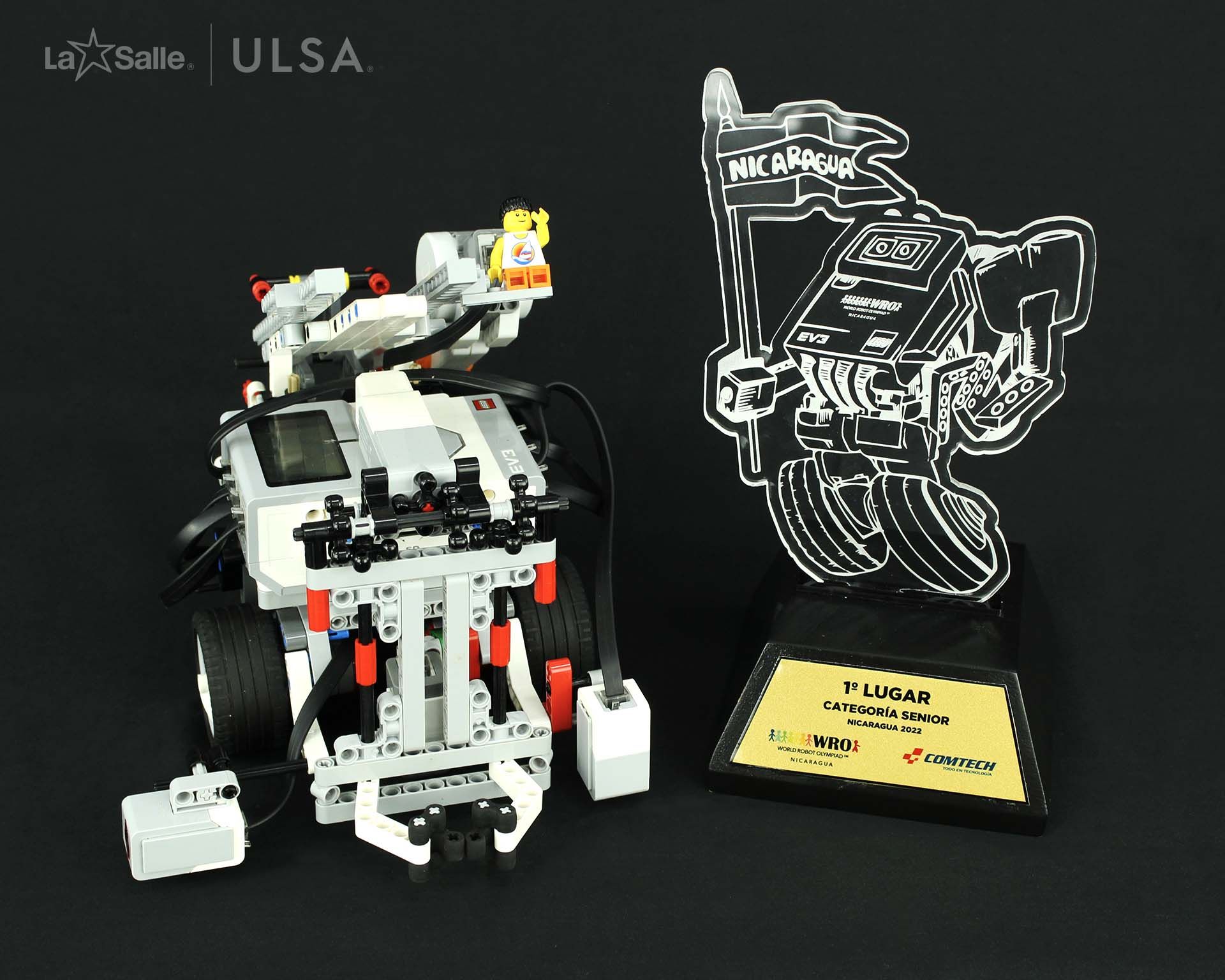 Robot "Timmy" ganador del primer lugar de la competencia nacional de robótica